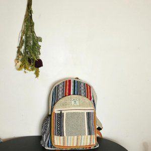 Tan and Cream adjustable Padded Straps with two Small Pockets Laptop-cases-bag